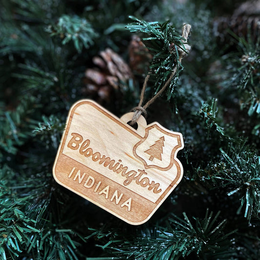 Customized Town Sign Ornament. Personalized For Your Town!