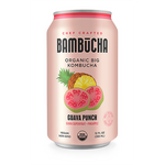 Bambucha Guava Punch Cans 12oz