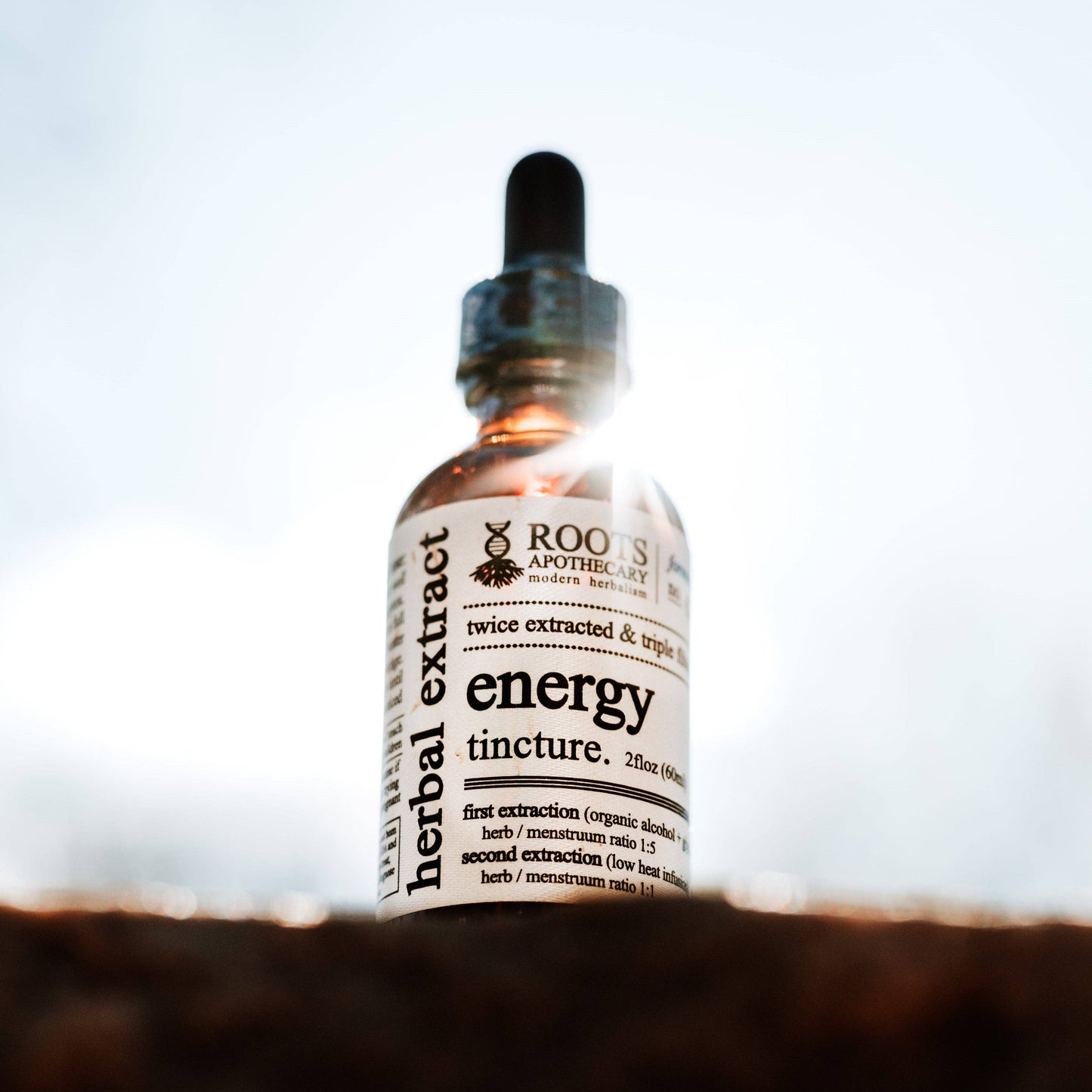 Energy tincture.