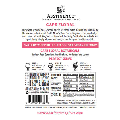 Cape Floral Alcohol-Free Spirit - 750 ml