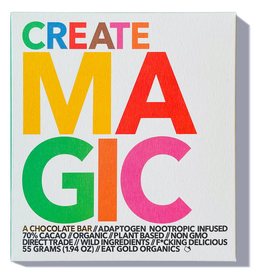 CREATE MAGIC a Potent, Functional & Delicious Chocolate Bar