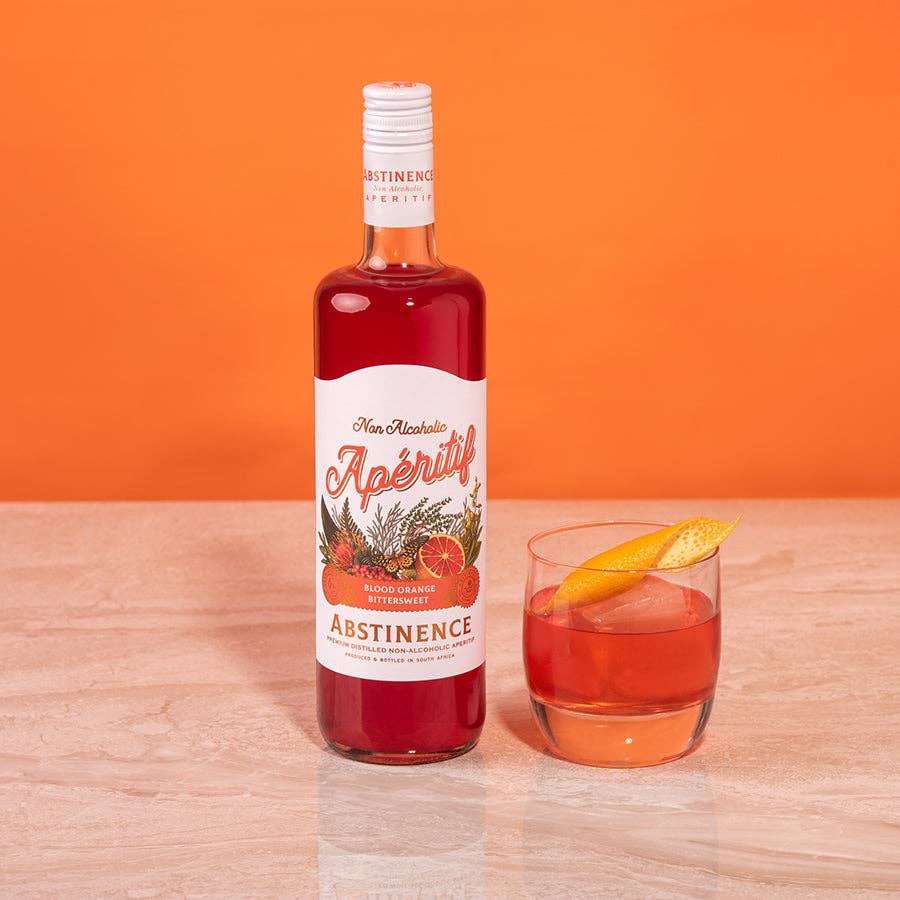 Blood Orange Alcohol-Free Aperitif - 750 ml