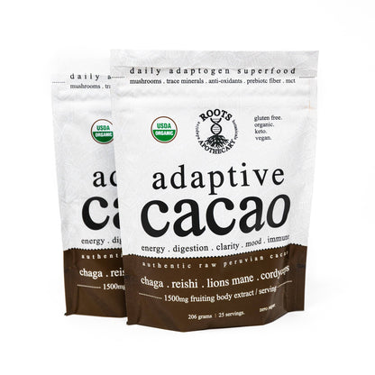 Roots Apothecary - Adaptive cacao. performance superfood.