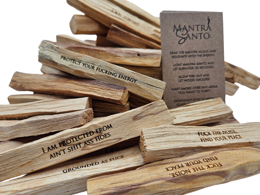 AUTHENTIC AF- Organic Palo Santo Smudge Sticks