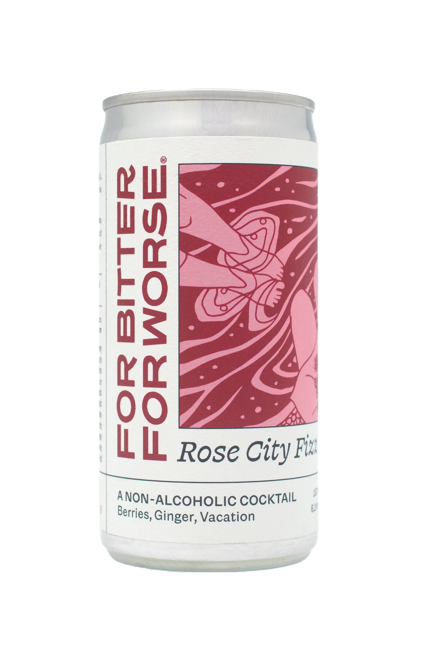 Rose City Fizz Mocktail Tonic - 4 Pack