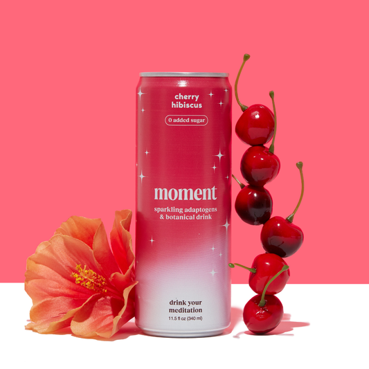 Sparkling Cherry Hibiscus Botanical Water