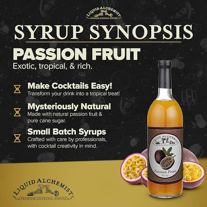 Passion Fruit Cocktail Syrup