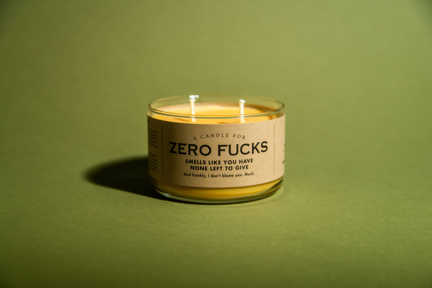 A Candle for Zero Fucks