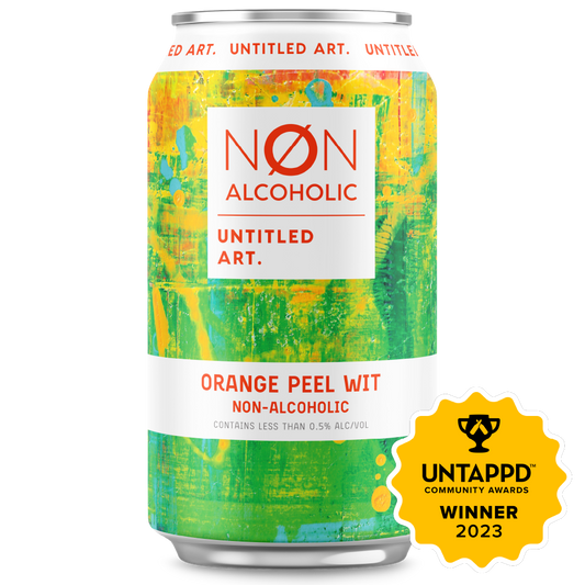 Untitled Art - Non-Alcoholic Orange Peel Wit