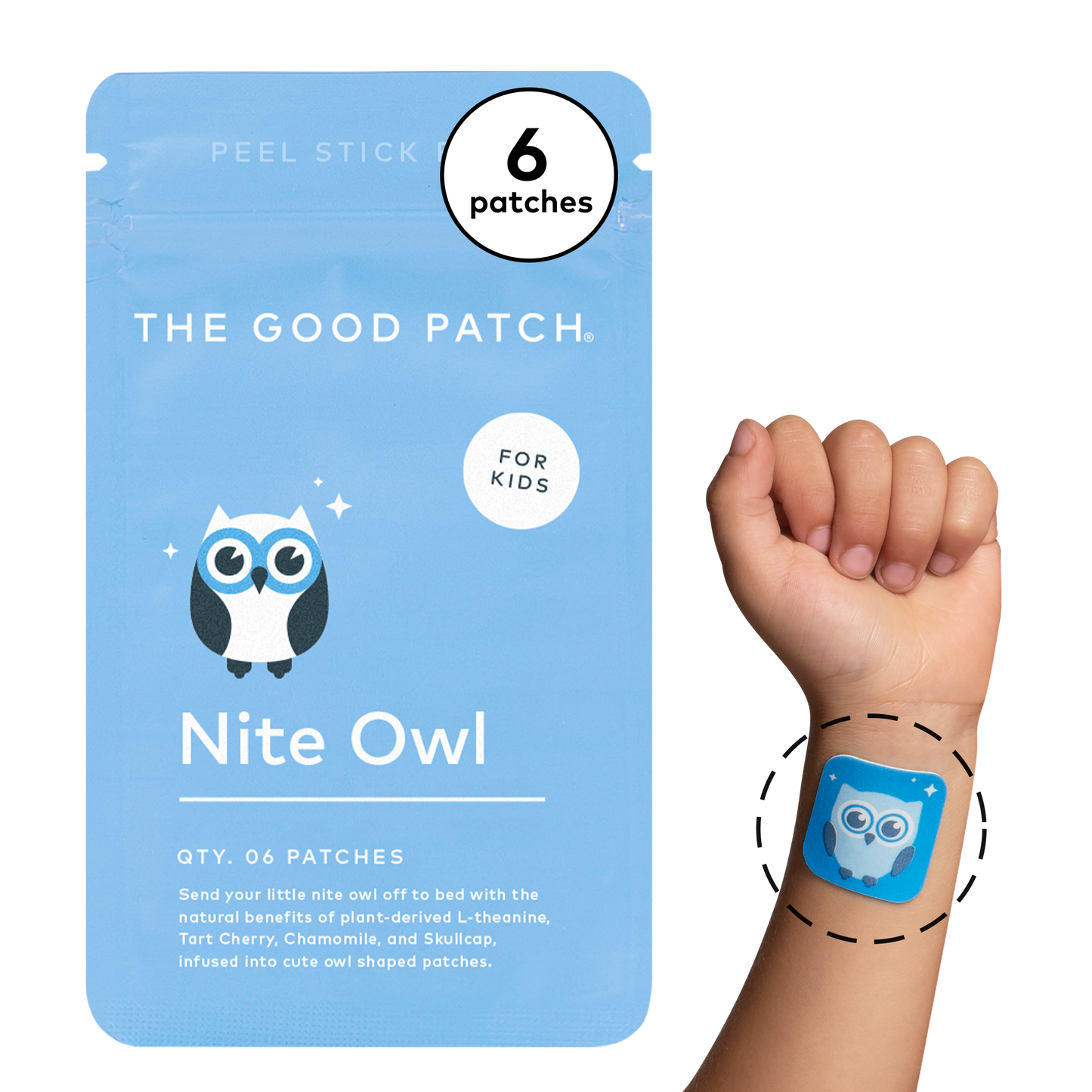 Nite Owl Plant-Based Wellness Children's Patch