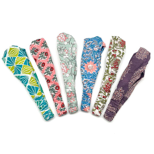 Block Printed Hair Accessories - Headband