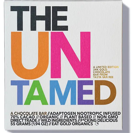 The Untamed A 24k Gold, Functional, Delicious Chocolate Bar