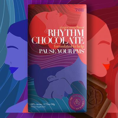 The Functional Chocolate Company - Rhythm Chocolate - PMS Formula - Ginger Snap