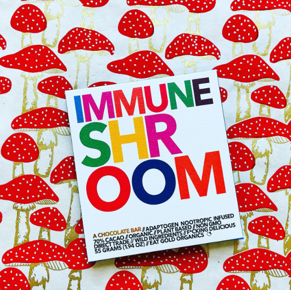 IMMUNE SHROOM a Potent, Functional & Delicious Chocolate Bar