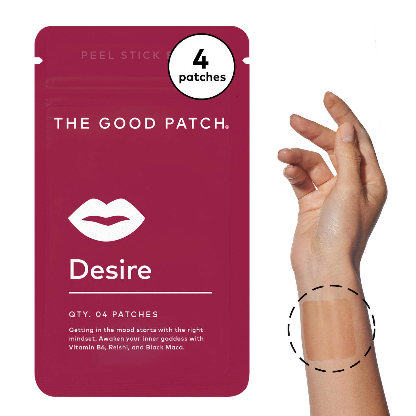 Desire Plant-Based Wellness Patch