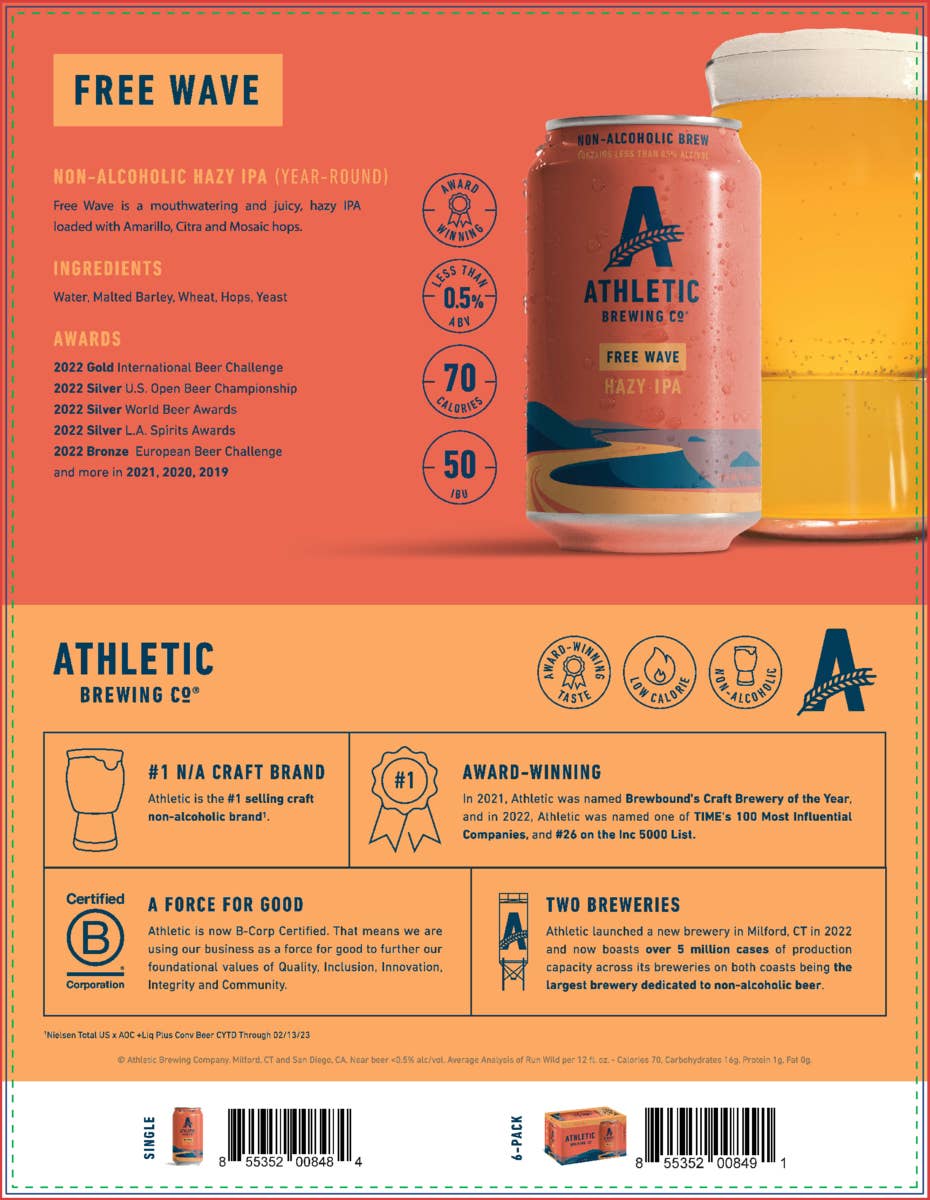 Free Wave Hazy IPA - 6 Pack