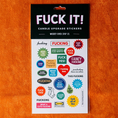 Fuck It! Stickers - Funny Stickers