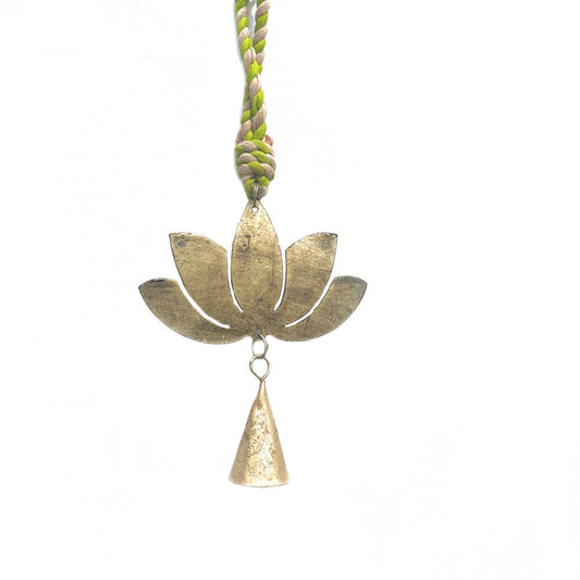 Mira Fair Trade - Mini Lotus Wind Chime