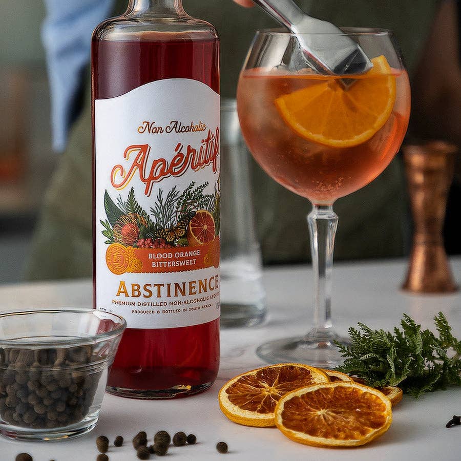 Blood Orange Alcohol-Free Aperitif - 750 ml