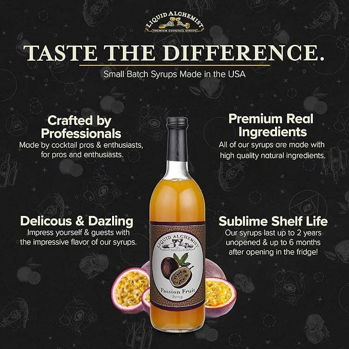 Passion Fruit Cocktail Syrup