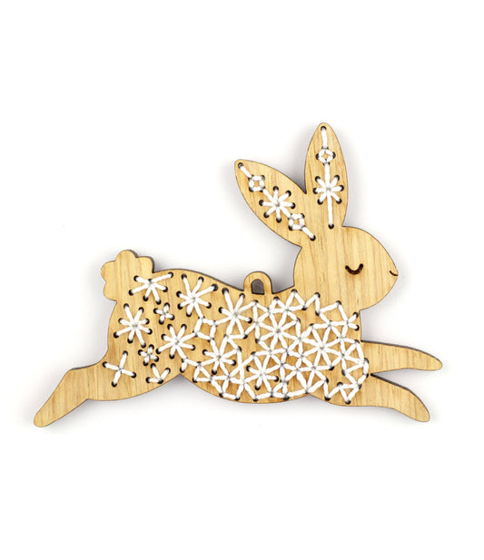 Rabbit - DIY Stitched Ornament Kit