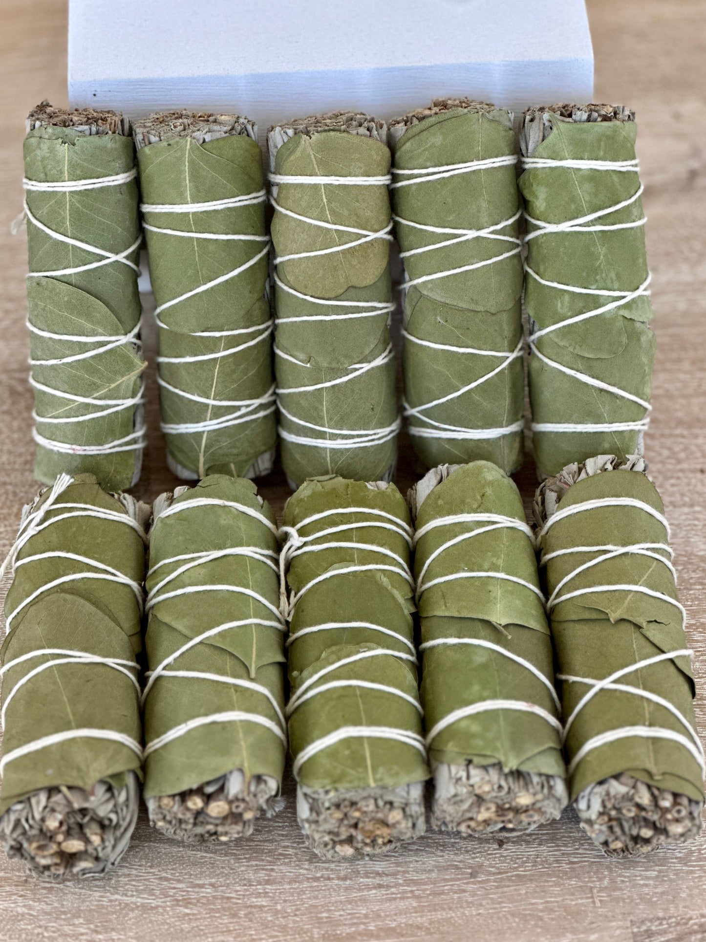 White Sage w/ Eucalyptus Smudge Sticks