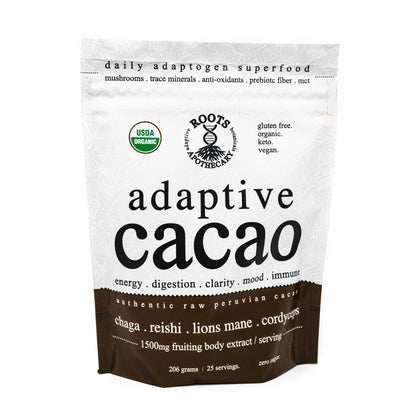 Roots Apothecary - Adaptive cacao. performance superfood.