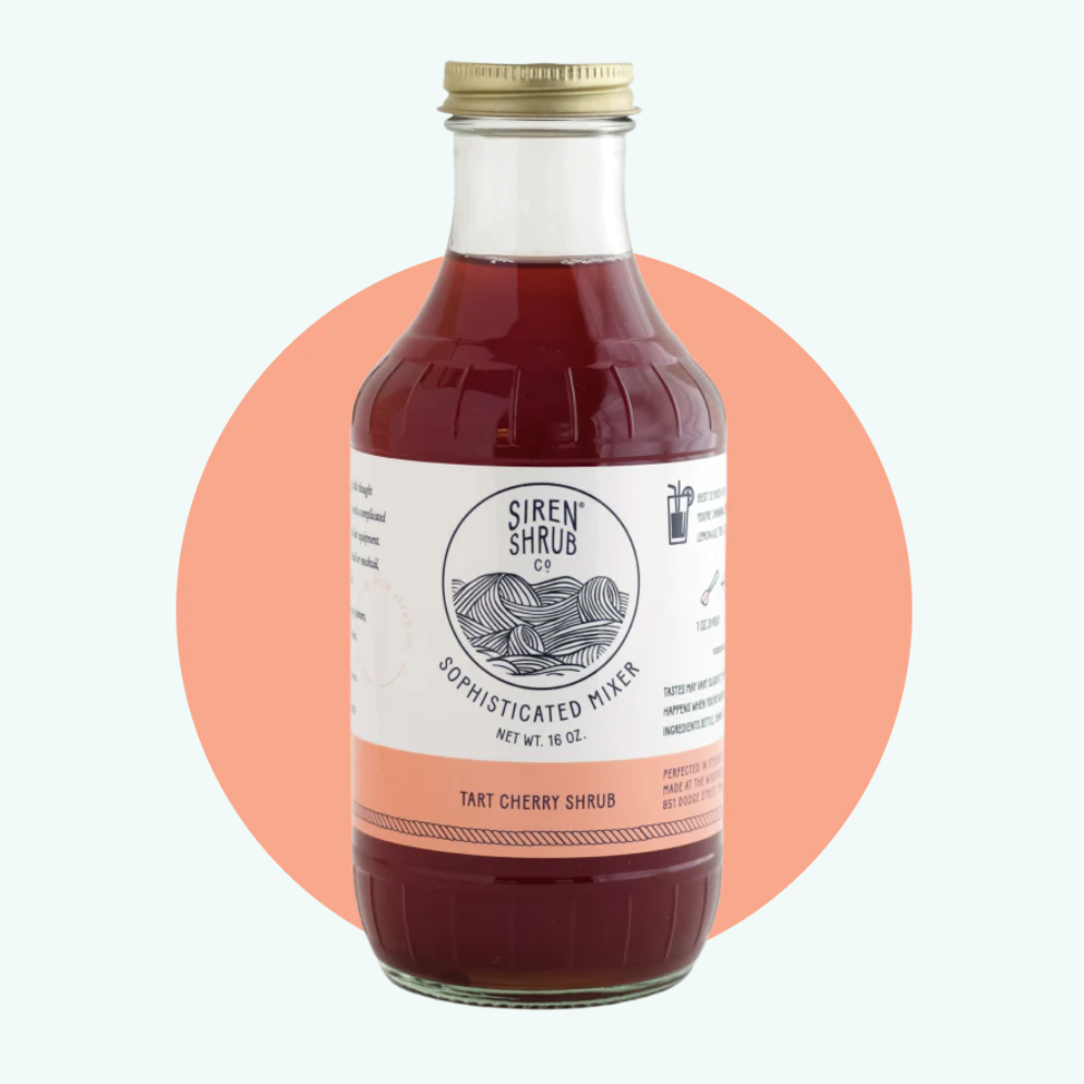 Tart Cherry Shrub 16oz Bottles